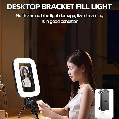 Rechargeable Selfie Portable Ring Light Ym200