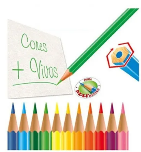Faber-Castell Colores de 24 colores hexagonales