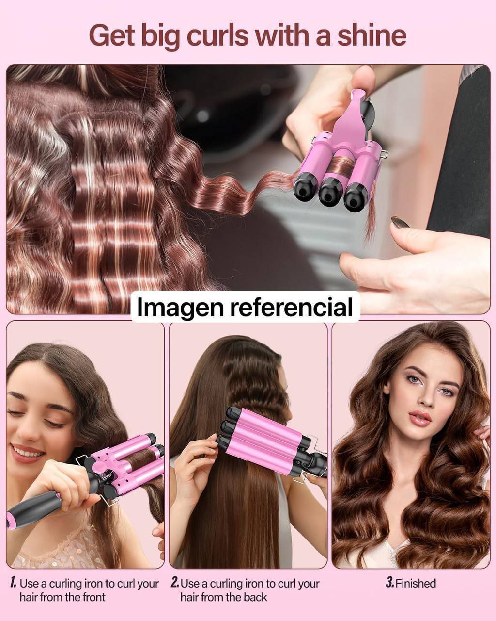 ONDULADOR PARA CABELLO DE SIRENA
