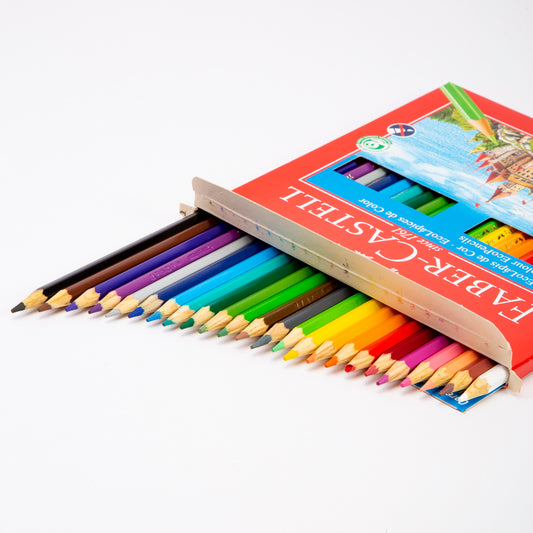 Faber-Castell Colores de 24 colores hexagonales