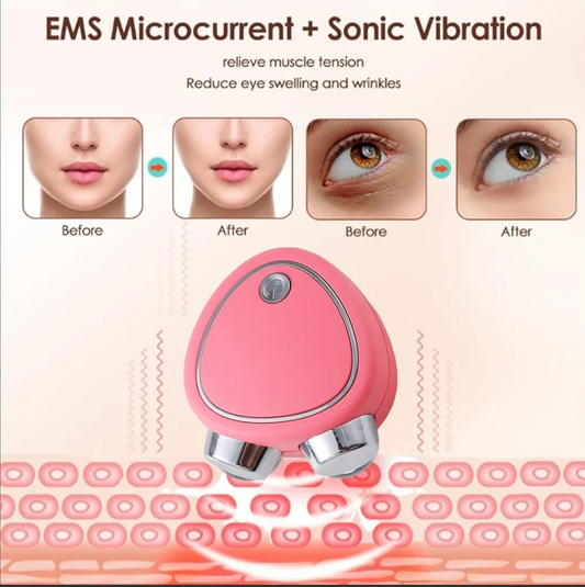 Masajeador Facial de microcorriente